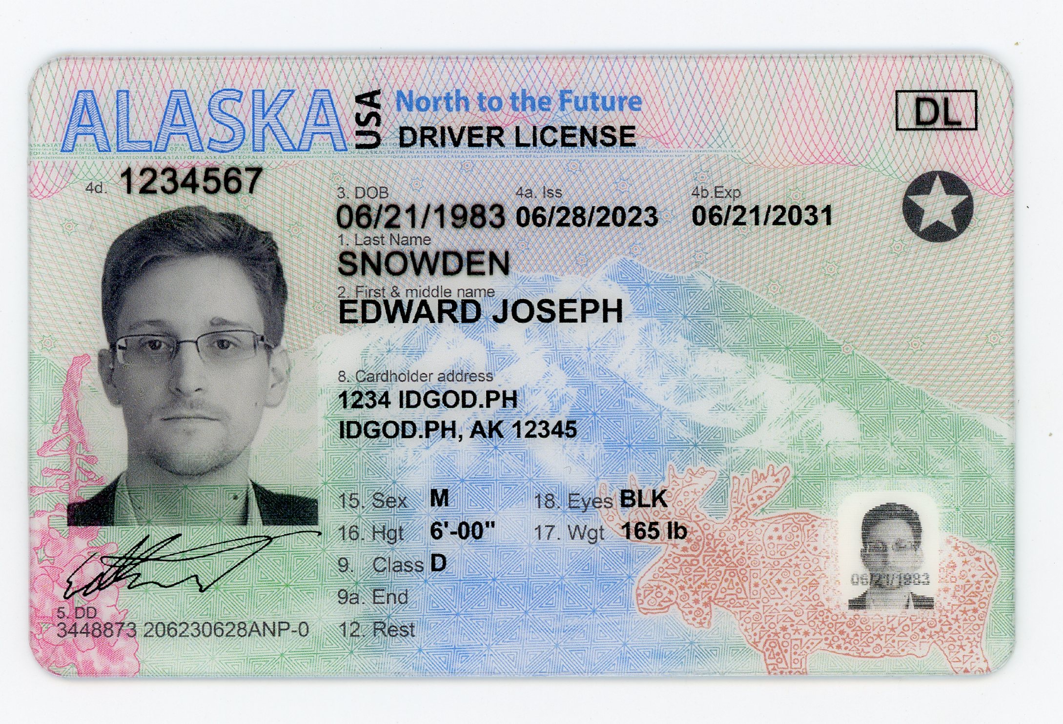 High-Quality Alaska Fake ID with Security Features