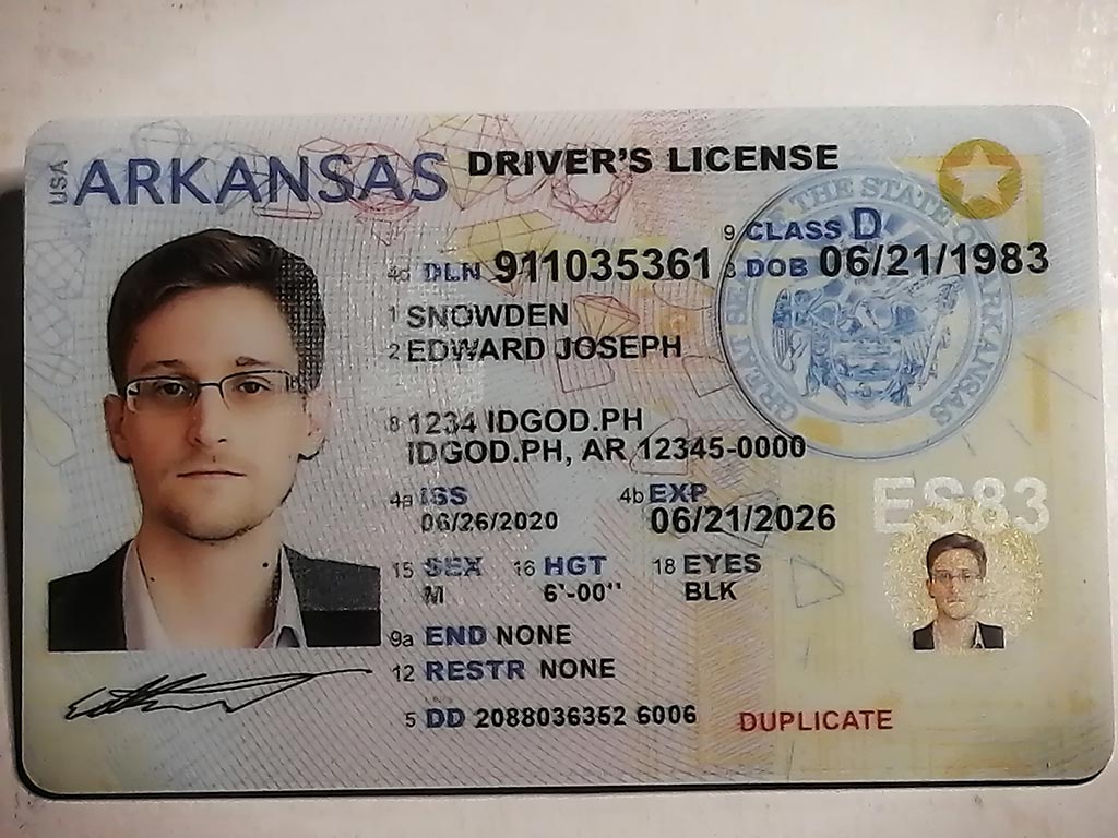 Arkansas Fake ID