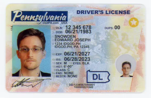 Pennsylvania Fake ID