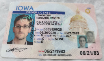 High-Quality Iowa Fake ID with Security Features