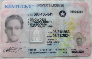 High-Quality Kentucky Fake ID with Security Features