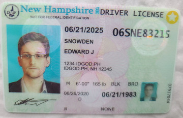 High-Quality New Hampshire Fake ID with Security Features