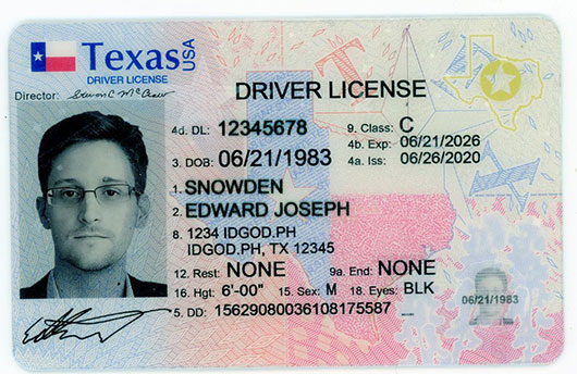 Texas Fake ID