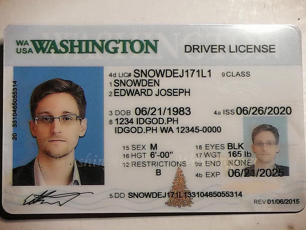 High-Quality Washington Fake ID with Security Features